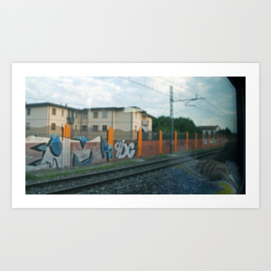 going Art Print