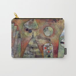 Paul Klee "Schicksalstunde um dreiviertel zwölf (Fate hour at three-quarters twelve)" Carry-All Pouch