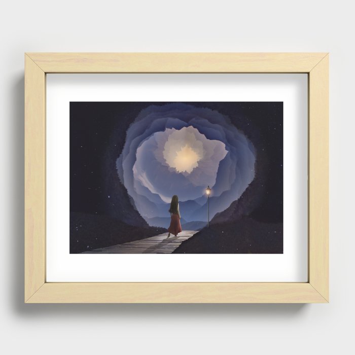 Finding your Inner being Recessed Framed Print