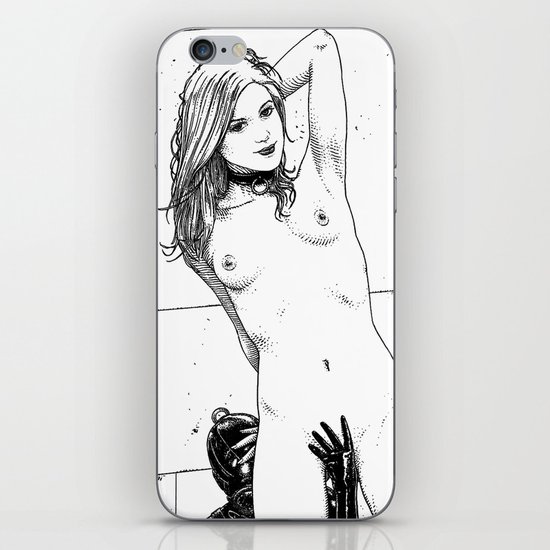 asc 689 - La dévotion (Consensual non-consent) iPhone Skin