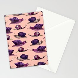 Snails x Infinity (Purple Neon) Stationery Cards