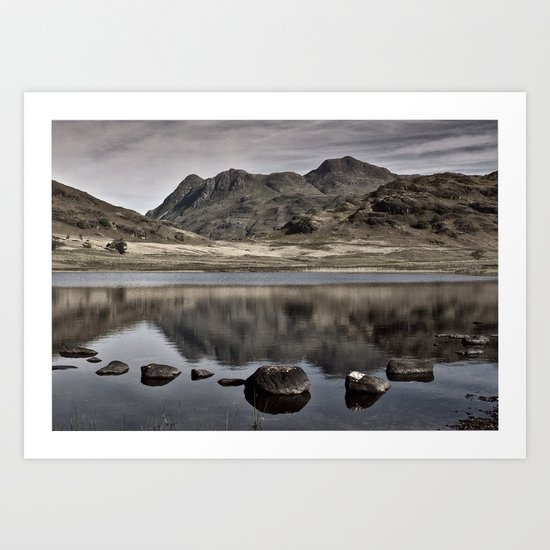 Early Morning at Blea Tarn Art Print
