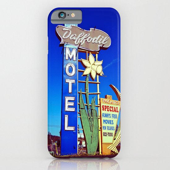 Daffodil Motel sign iPhone & iPod Case
