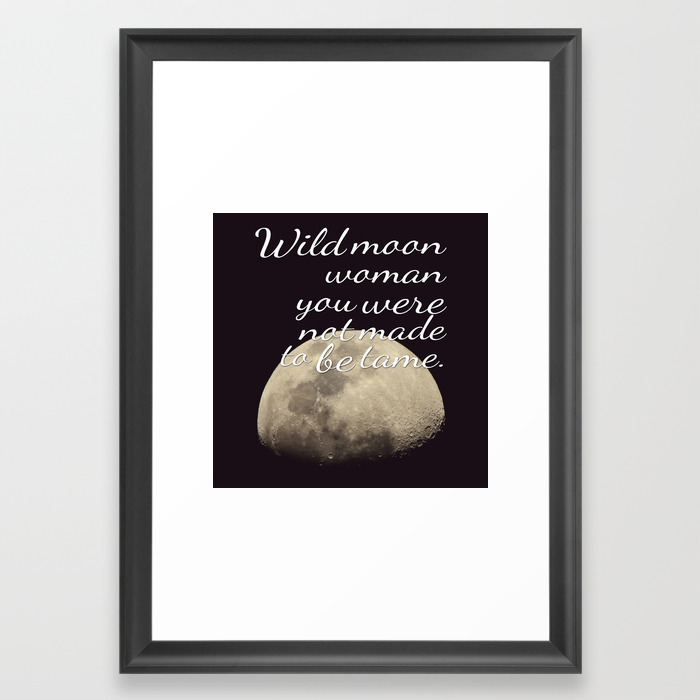 Moon Goddess Moon Wicca Quotes Wiccan Quotes Framed Art
