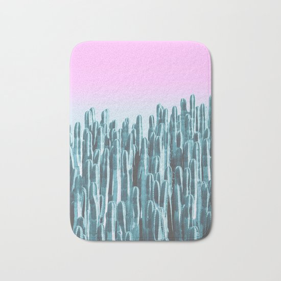 Cacti Bath Mat