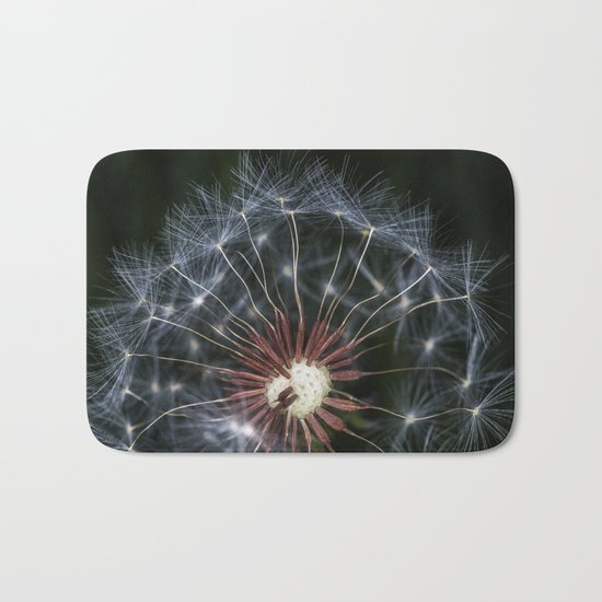 Dandelion seeds Bath Mat