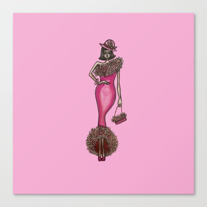 Pretty In Pink Canvas Print