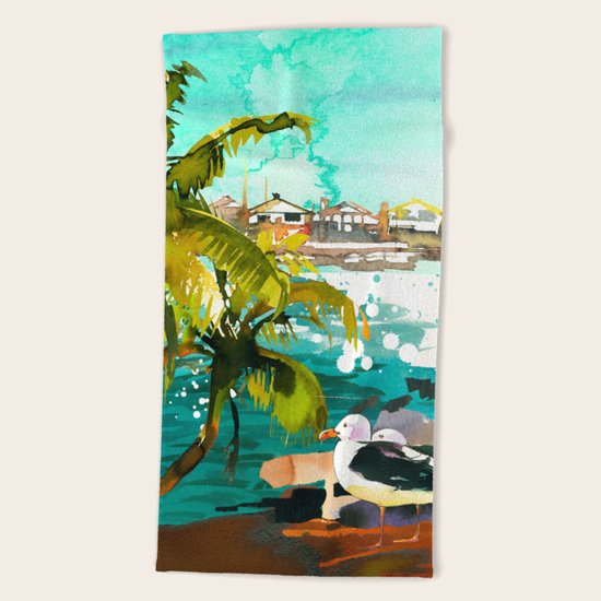 Seascape #5 Beach Towel