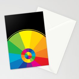 Color Wheel Stationery Cards