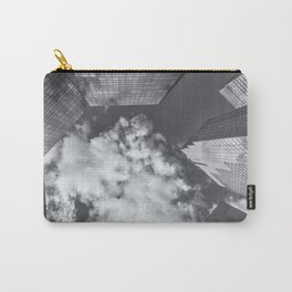 Clouds bw 2 Carry-All Pouch