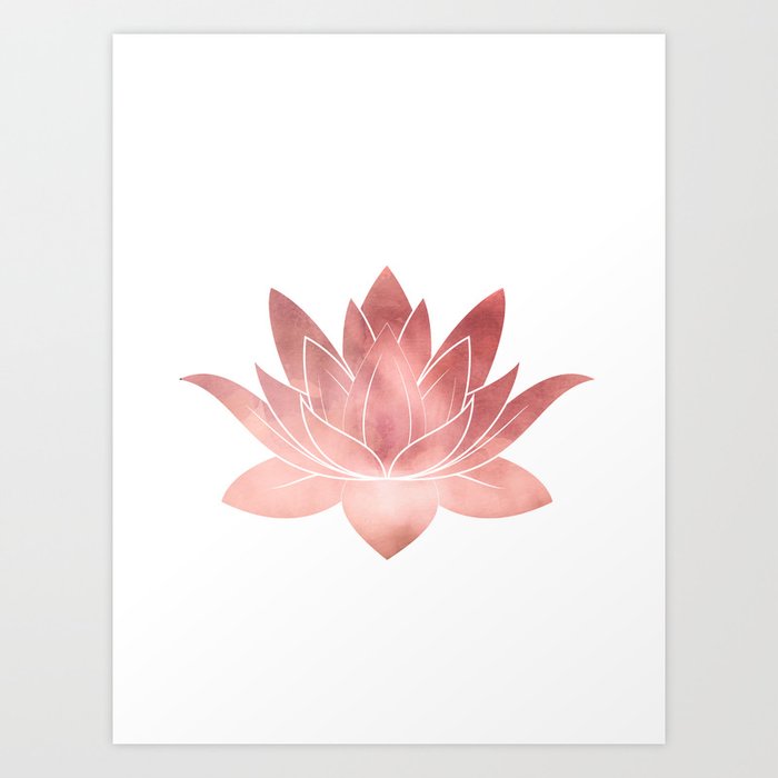 Pink Lotus Flower Watercolor Texture Art Print By Ccartstudio Society6 Free for commercial use no attribution required high quality images. pink lotus flower watercolor texture art print by ccartstudio
