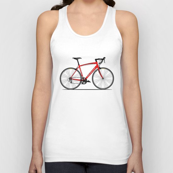 Specialized Racing Road Bike Unisex Tank Top