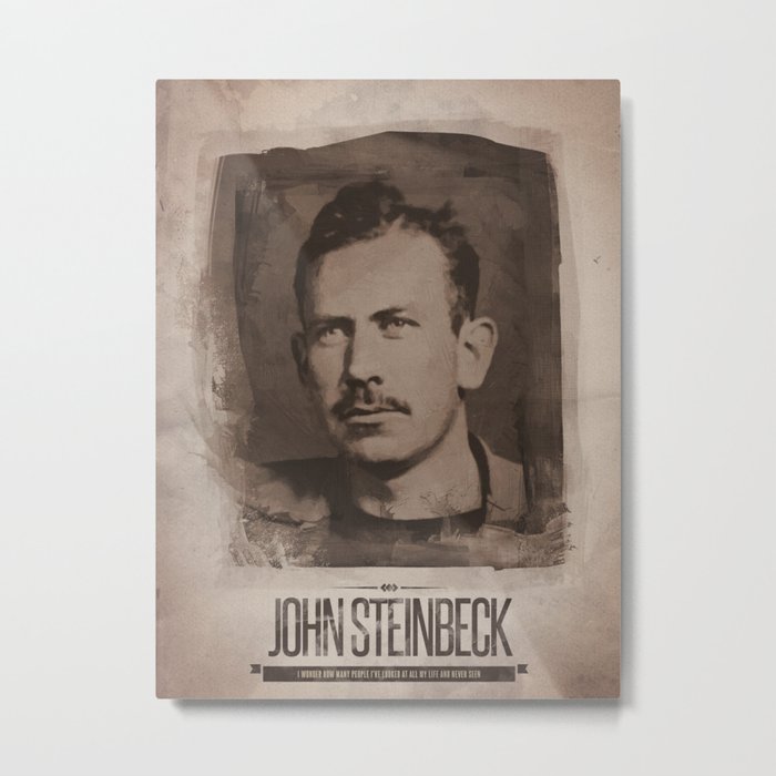 John Steinbeck Metal Print