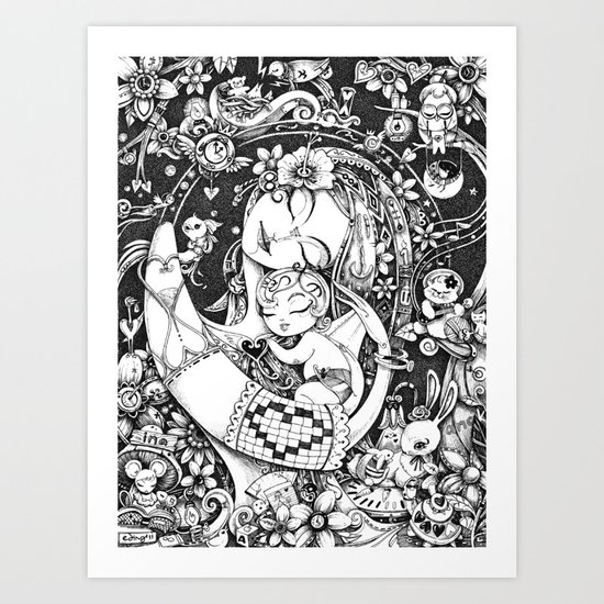 Mother and Child Art Print