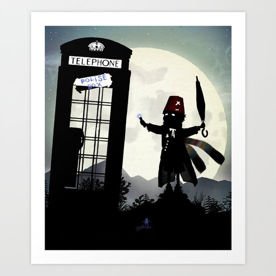 Who Kid Art Print