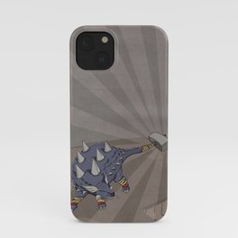 Ankylothorus - Superhero Dinosaurs Series iPhone Case