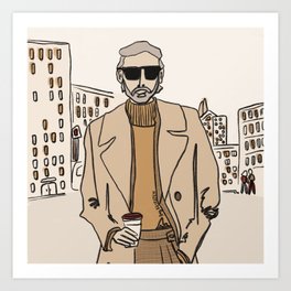 #OOTD byKeirsten (NYC Snapshots Collection) Art Print