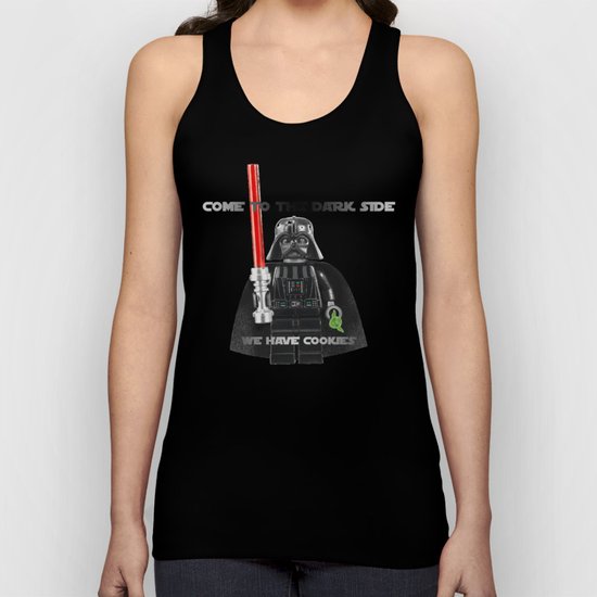 come to the dark side we have cookies Unisex Tank Top