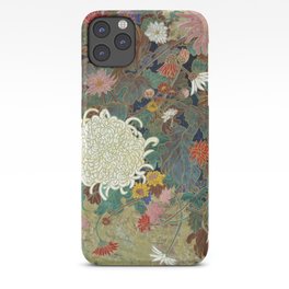 Wonderful Mid-Century Style Evening Lily And Wildflower Pattern iPhone 11 case Wonderful Mid-Century Style Evening Lily And Wildflower Pattern iPhone 11 case