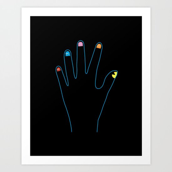Spirit Fingers Art Print