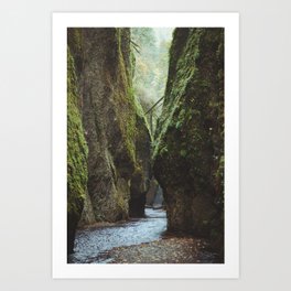 Oneonta Gorge Art Print