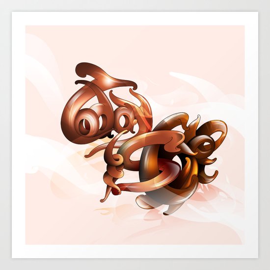 TODAY I STRIKE. Art Print