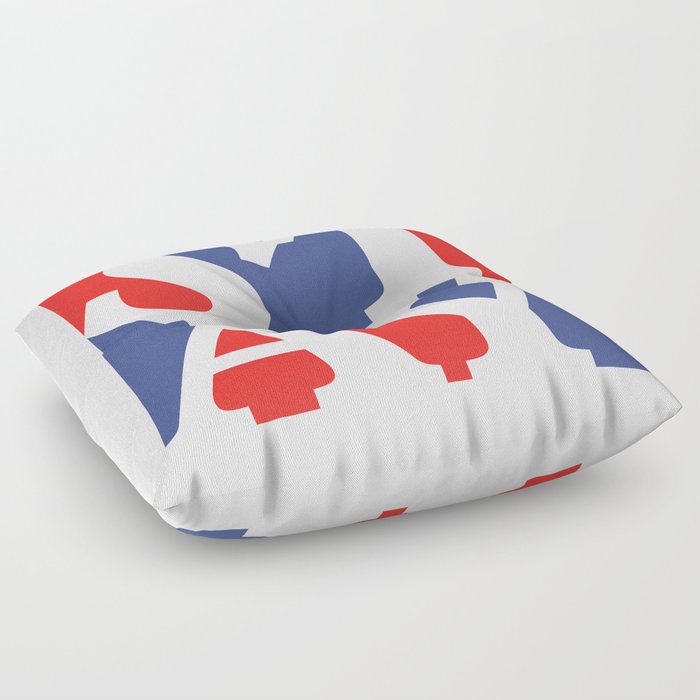 Patriotic Stay Floor Pillow
