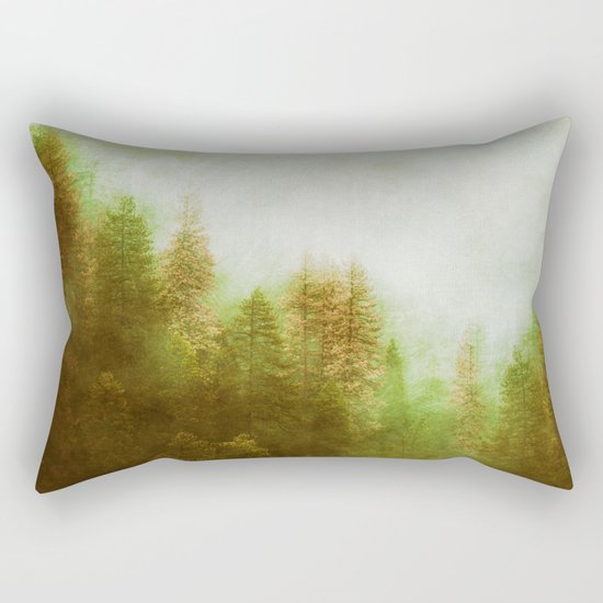 Dreamy Summer Forest Rectangular Pillow