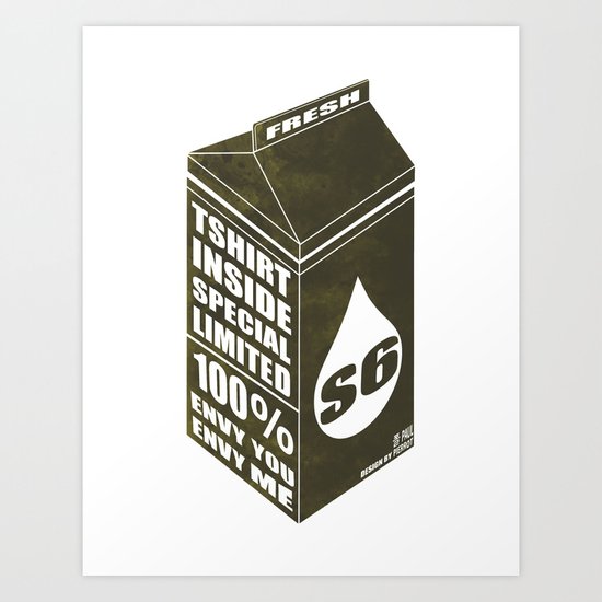 S6 SPECIAL LIMITED PKG Art Print