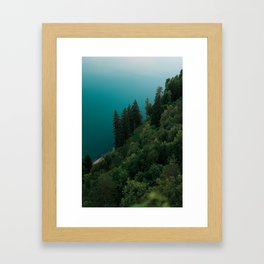 Turquoise Framed Art Print