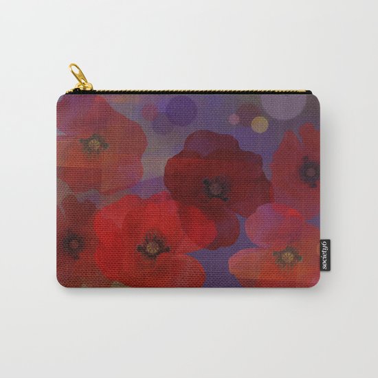 Summer promise with red poppies Carry-All Pouch