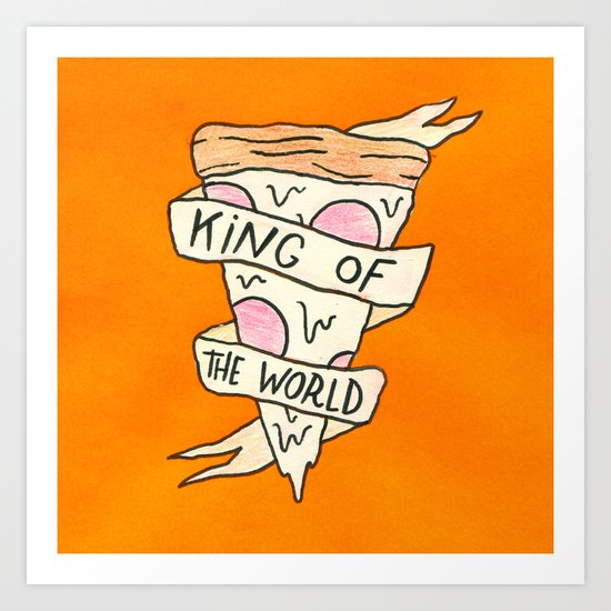 King of the World Art Print
