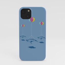 Whale Riders! iPhone Case