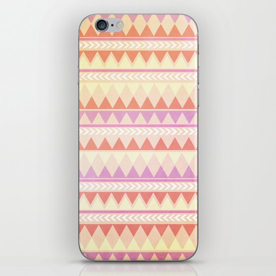 Summer Aztec Pattern iPhone & iPod Skin