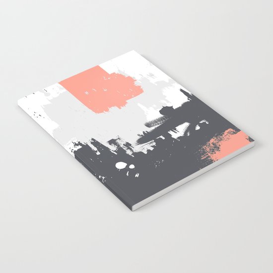 Abstract Paint Pattern 01 Notebook