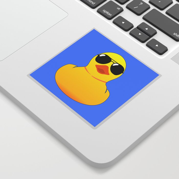 Cool Rubber Duck Sticker