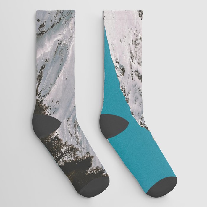 Snow Mountain Socks