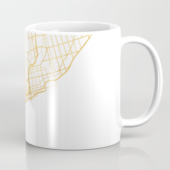 TORONTO CANADA CITY STREET MAP ART Coffee Mug