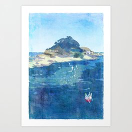 The Niemon Island Art Print