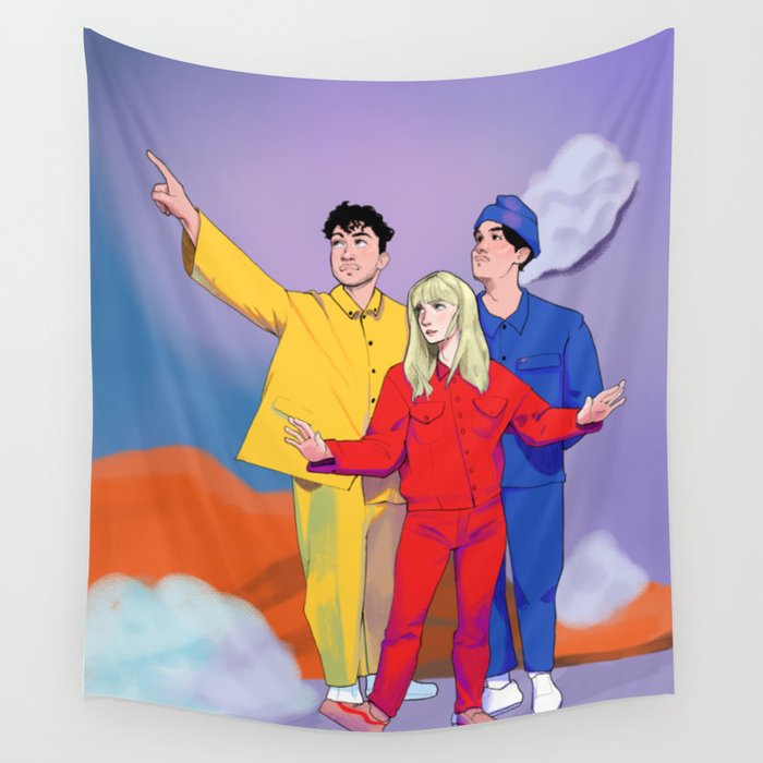After Laughter Wall Tapestry