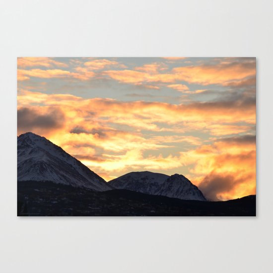 Good Morning Last Frontier! Canvas Print