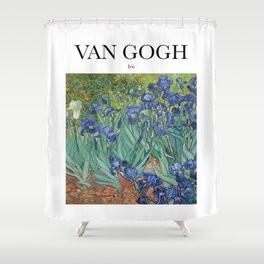 Van Gogh - Iris Shower Curtain