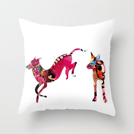 dogs Throw Pillow