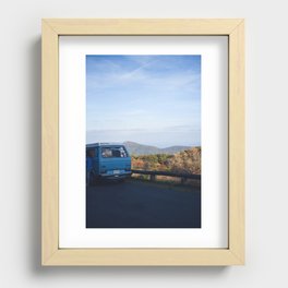 First Hipster in Virginia Recessed Framed Print