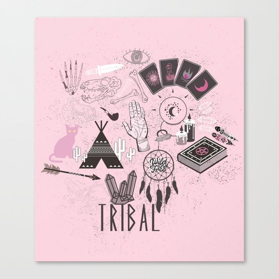 The gypsy Collection - Wild and Free Canvas Print