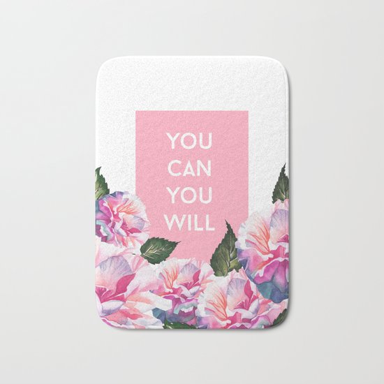 You Can & You Will Bath Mat