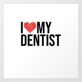 Dentist wife husband gifts . Perfect present for mother dad father friend him or her Art Print | For Women, I Love My Dentist, Graphicdesign, Just Married, Wife Of, Wife Of Dentist, Dentist Hubby, Gift For Her, Husband Of Dentist, Dentist 