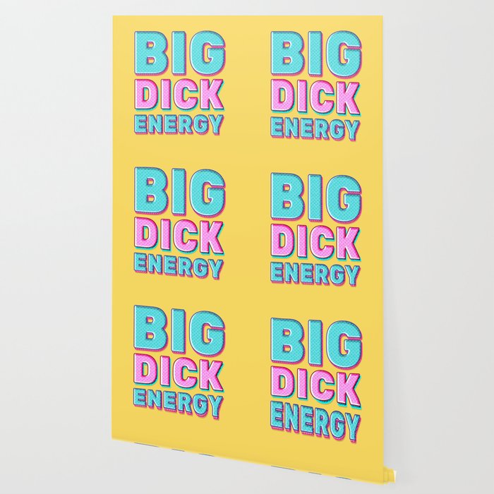 Big Dick Energy Meme Text Pastel Wallpaper By Alicewieckowska