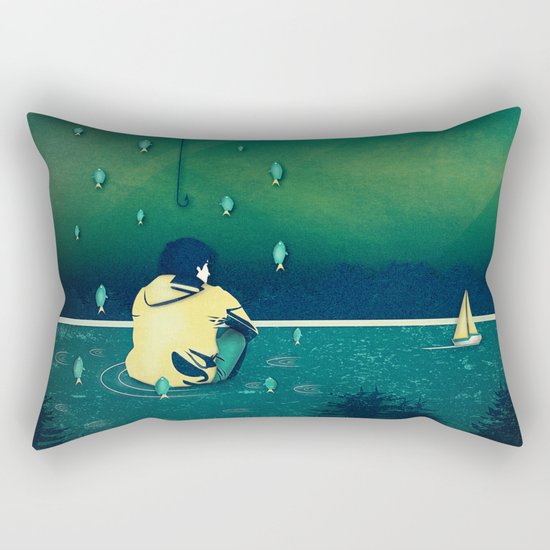 Emotion Sickness Rectangular Pillow