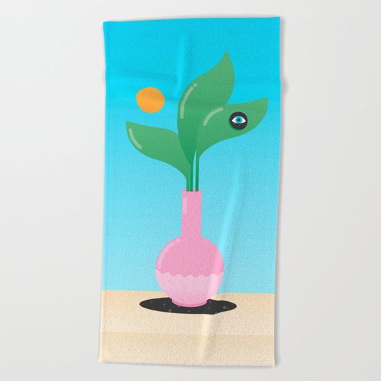 Flora and Fauna Beach Towel
